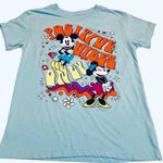 Disney Mickey Minnie Mouse Positive Vibes Only T-Shirt Photo 0