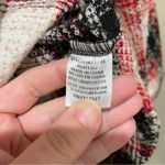 La Miel Saturn Flannel Jacket Red White and Black Size Small Photo 7