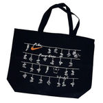 Nike Canvas Tote Black NWT 20”x 15” Photo 0