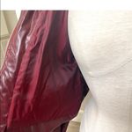 Dondup burgundy hooded rain jacket Size 42 Photo 7