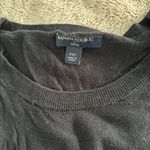 Banana Republic Black Half-Sleeve Sweater Photo 2