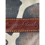 Dooney & Bourke Vintage Giraffe Print Canvas Shoulder Bag Brown Women's Photo 5