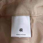 EXPRESS Champagne Wide Leg High Rise Editor Trouser Women's Pants Size 4R | 3-6 Photo 4