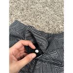 Lululemon Wunder Short 5"' Black/White Pattern High Rise Biker Yoga Training 4 Photo 3
