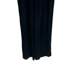 Anthropologie  The Somerset Jumpsuit Black‎ Satin Wide Leg Short Sleeve Black XS Photo 10
