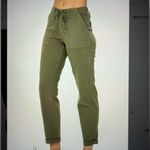 Judy Blue  women's size 1/25 garment dyed green elastic waist drawstring jb88532 Photo 12