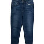 Paige Jeans Hoxton Slim Womens 30 Medium Wash High Rise Ankle Skinny Stretch Photo 0