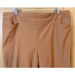 Chico's Brown Slim Pull-On Ankle Pants with Rivets Size 3R Photo 2