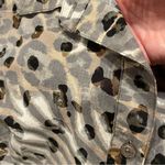 Breckenridge Cute leopard zebra snake animal print breezy lightweight 3/4 sleeve blouse Photo 5