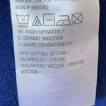 BELLE BEACH BY KIM GRAVEL NWOT Sweater Shrug with Tassels Size 2X Nautical Navy Blue Photo 5