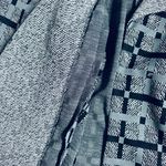 Vintage 70s/80s Ned J. geometric checkered print tie waist blazer Gray Size 8 Photo 10