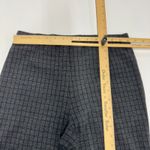 J.Jill Pants Womens Small Petite Grey Black Plaid Ponte Slim Leg Knit Stretch Photo 5