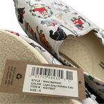 Toms New! Christmas Cats Shoes Holiday Slip On 8 Photo 4