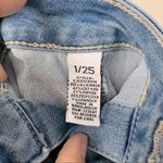 Celebrity Pink A-Line Button Front Mini Jean Skirt Photo 8