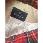 Lauren James #10 Women's Red Plaid Flannel Scallop Skirt by , Sz: XS Photo 3