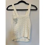 Joie  Sleeveless Knit White Crochet Knit Top Size XS Photo 1