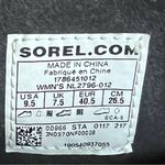 Sorel  PDX Premium Wedge Bootie Boots Tan and Black NL2796-012 Size 9.5 Photo 11