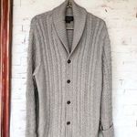 Pendleton  Womens Merino Wool Open Front Chunky Button Up Cardigan Sz Large Long Photo 0