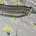 Jenny Bird  Austin Cuff Mixed Metals Stacked 5 Chain Bracelet Brand New Photo 4