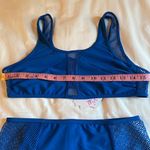 Ymi NWT  SWIM - SIZE M - Blue Sport Bra style two piece bikini Photo 10