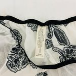 MGT Industries White Black Lace Sheer Lounge Sleep Shorts Womens Small Photo 6