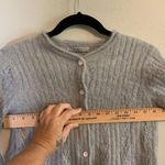 Eddie Bauer Vintage AKA Mohair blend Gray Sweater size M Photo 8