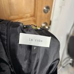 Women’s la robe Floral boutique Black midi shirt size s Photo 5