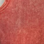 Topshop Red Orange Ribbed Tie Dye Tank Dress US 8 Photo 5