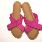 Old Navy Bright Pink Cross Strap Sandals Size 9 NWT Photo 9