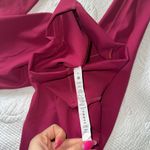 Lululemon Burgundy High-Waisted Leggings Photo 6
