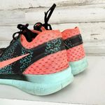 Nike Womens Free 5.0 TR Fir 5 Black/Orange/Teal Running Shoe Size 8.5 Photo 3