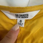 BB Dakota Steve Madden She Hangs Out Mustard Yellow Romper 8 Photo 3