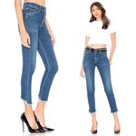 Citizens of Humanity  Jeans‎ Women 28 Blue Rocket Crop High Rise Skinny Raw Hem Photo 1