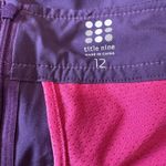 Title Nine Purple Skort Athletic Tennis Golf Hiking Pickleball Skirt Short Sz 12 Photo 3