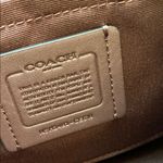Coach MWT Black Leather Shoulder Bag with Minimalist Design Photo 5