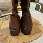 Stetson  Brown Leather Boots Sz 5 Womens Western Boho Broken In Photo 4