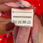 Ekouaer Holiday Sleep Top/Night Shirt. NWOT. Size Small. Red/Holiday Photo 3