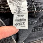 Free People We The  Jeans 26 Black Cropped Blossom Rigid Distressed Button‎ Fly Photo 11