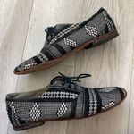 Osborn Handmade Cotton Ikat Print Oxford Sneakers Black (size 9) guatemalan Photo 0