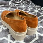 Portland leather Co Patina chunky Zoe Penny loafers in fawn suede size 10.5 Tan Photo 12