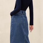 Banana Republic Denim Midi Skirt Photo 6
