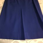 Saint Laurent  Cobalt Midi Skirt Photo 3