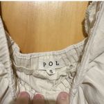 POL  Womens Ivory Baby Doll Dress Size S Photo 4