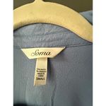 Soma  Women's Small Light Blue Rayon Spandex Nightgown Photo 2