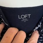 Loft  Dark Blue & White Tank top size XS Photo 2