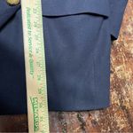 Ralph Lauren Vintage  Navy Double Breasted Wool Blazer Peak Lapel Gold‎ Buttons 6 Photo 9