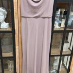 Jenny Yoo  BHLDN maxi dress fig lavender bridesmaid cowl drape capri bianca long Photo 1