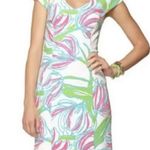 Lilly Pulitzer Lily Pulitzer Floral Cap Sleeve Dress Photo 0
