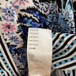 Free People Mix N Match Mixed Print Top V-Neck Crop Boho in Black Combo Size M Photo 9