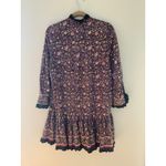 Hunter Bell  NYC Carter High-Neck Floral Mini Dress with Lace Photo 4